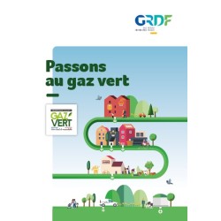 Dépliant "Passons au Gaz vert" - Promotion privée (lot de 50 ex)