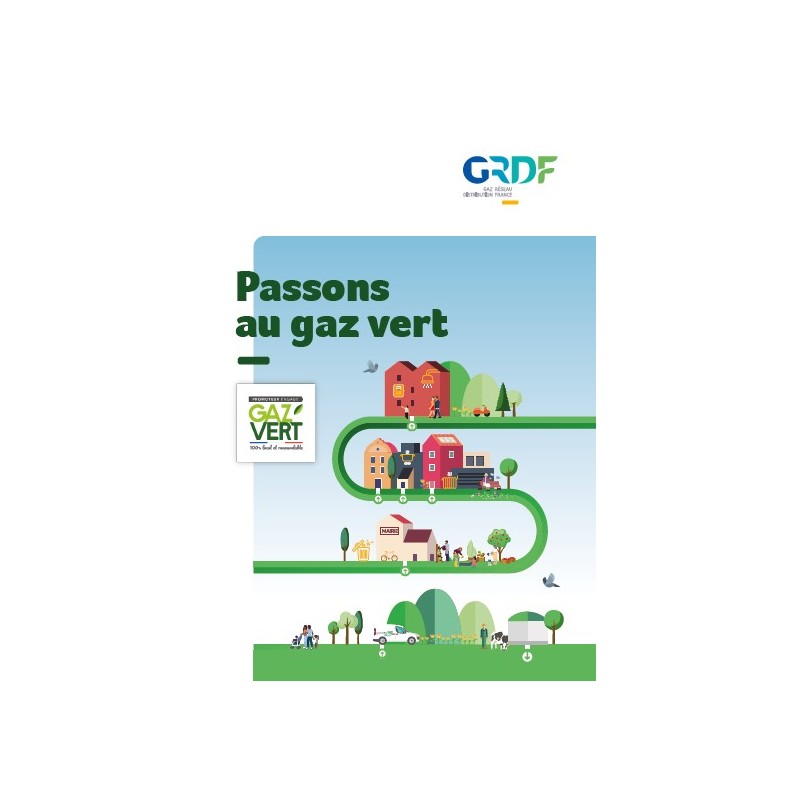 Dépliant "Passons au Gaz vert" - Promotion privée (lot de 50 ex)